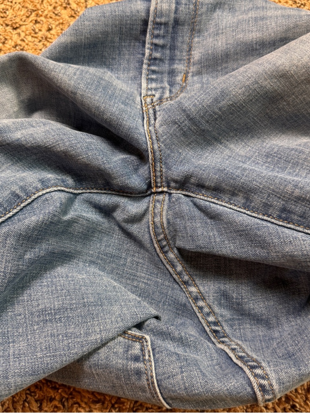 Levi’s 711 Medium Wash Skinny Blue Jeans Denim Women’s 33 - Picture 8 of 14